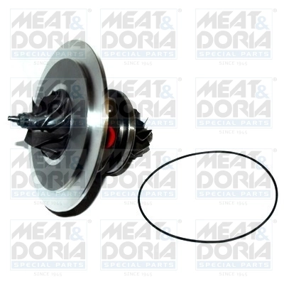 Core assembly, turbocharger